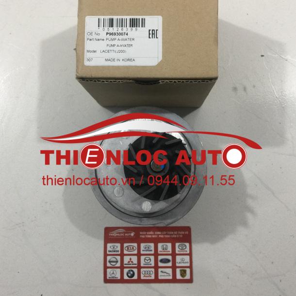 BƠM NƯỚC DAEWOO GENTRA 96930074 BƠM NƯỚC DAEWOO GENTRA