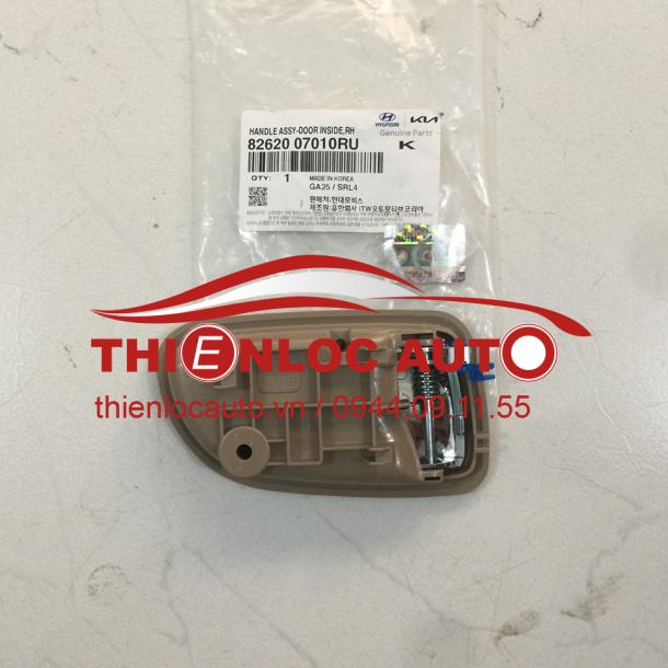 TAY MỞ CỬA TRONG KIA MORNING 82620 07010RU TAY MỞ CỬA TRONG KIA MORNING