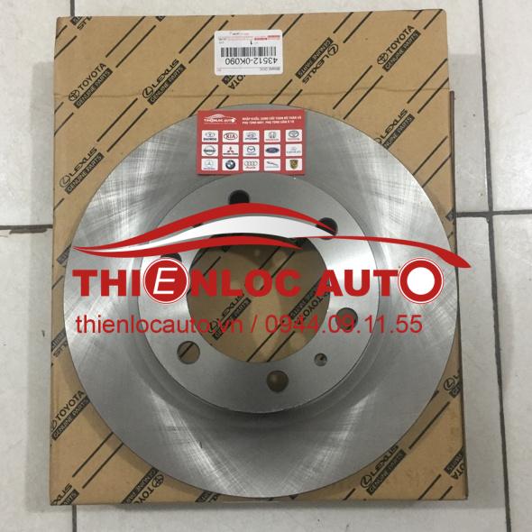 ĐĨA PHANH TRƯỚC TOYOTA FORTUNER ĐĨA PHANH TRƯỚC TOYOTA FORTUNER