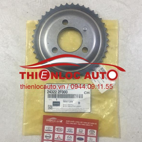 BÁNH RĂNG TRỤC CAM HYUNDAI SANTAFE 24322 2F000 BÁNH RĂNG TRỤC CAM HYUNDAI SANTAFE