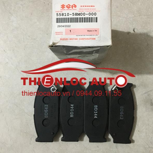 MÁ PHANH TRƯỚC SUZUKI SWIFT 55810 58M00 000 MÁ PHANH TRƯỚC SUZUKI SWIFT