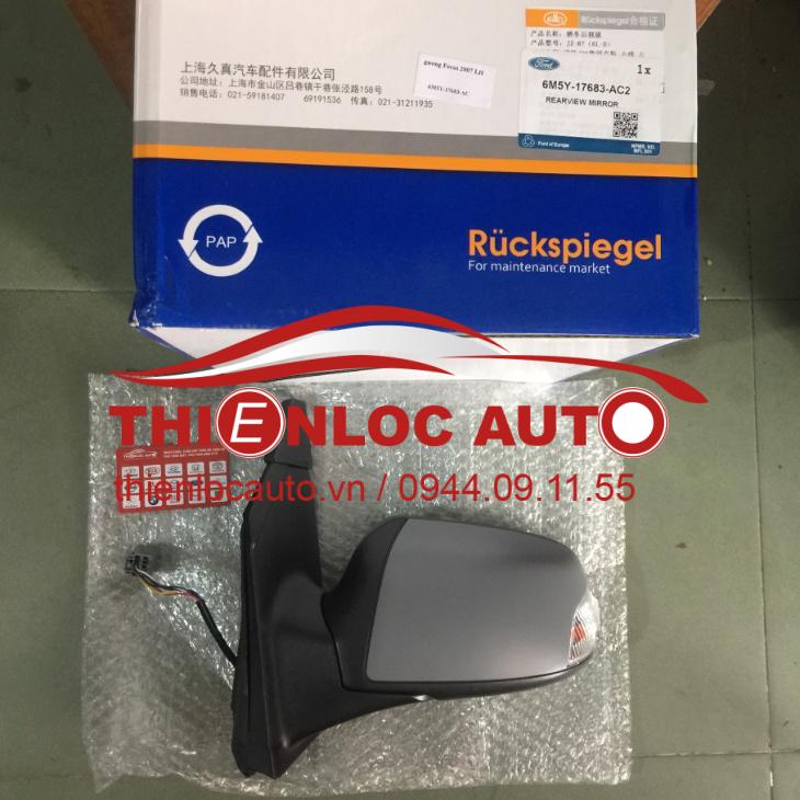 GƯƠNG (KÍNH) CHIẾU HẬU TRÁI FORD FOCUS 6M5Y-17683-AC GƯƠNG CHIẾU HẬU FORD FOCUS