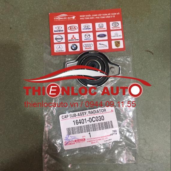 NẮP KÉT NƯỚC TOYOTA VIOS, FORTUNER 16401-0C030 NẮP KÉT NƯỚC TOYOTA FORTUNER
