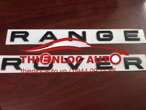 LOGO CHỮ NỔI RAN ROVER