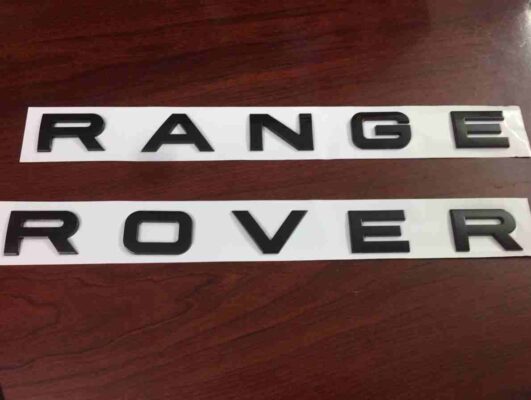 LOGO CHỮ NỔI RAN ROVER