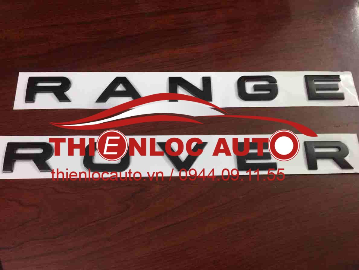 LOGO CHỮ NỔI RAN ROVER LOGO CHỮ NỔI RAN ROVER