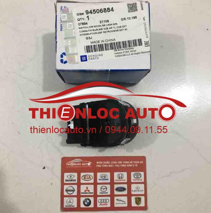 CÔNG TẮC CHỈNH GƯƠNG CHEVEROLET CRUZE CÔNG TẮC CHỈNH GƯƠNG CHEVEROLET CRUZE