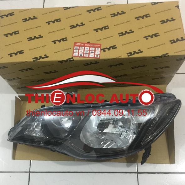 ĐÈN PHA HONDA CIVIC CHÓA ĐEN ĐÈN PHA HONDA CIVIC CHÓA ĐEN