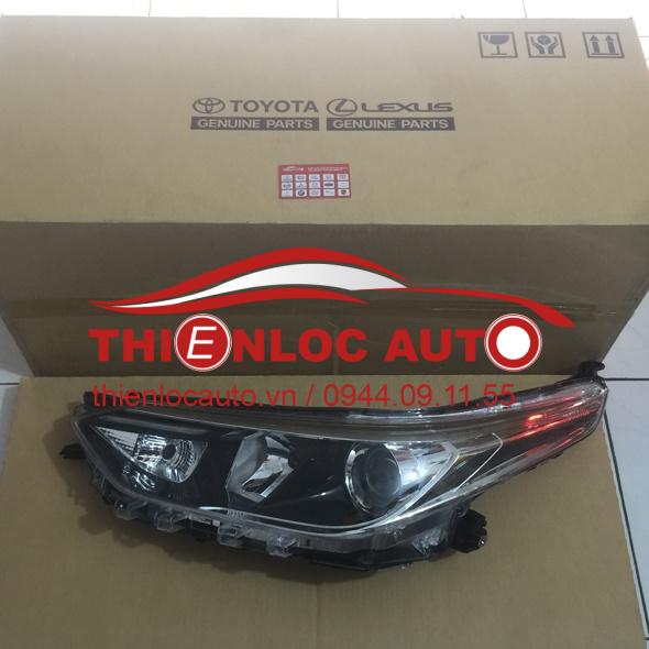 ĐÈN PHA TRÁI TOYOTA VIOS CÓ BI ĐÈN PHA BI TRÁI TOYOTA VIOS