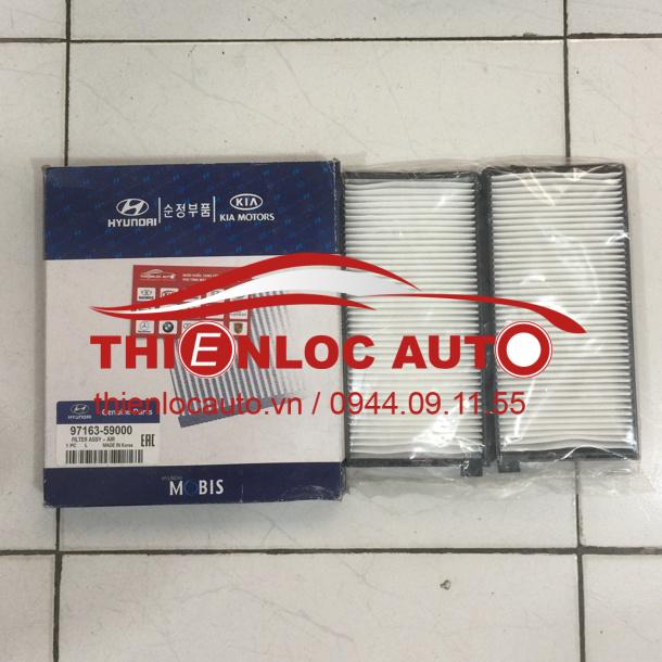 LỌC GIÓ ĐIỀU HÒA HYUNDAI SOLATI 97163 59000 LỌC GIÓ ĐIỀU HÒA HYUNDAI SOLATI