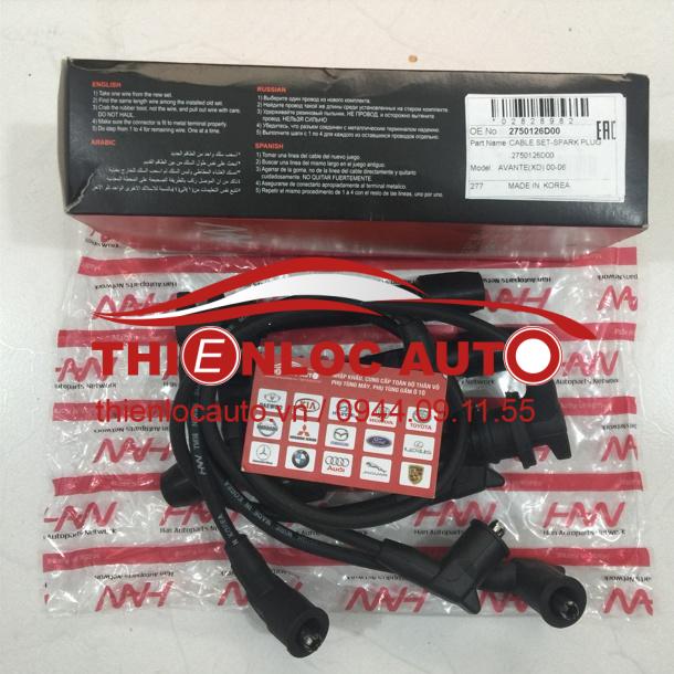 DÂY CAO ÁP HYUNDAI ACCENT 2750126D00 DÂY CAO ÁP HYUNDAI ACCENT