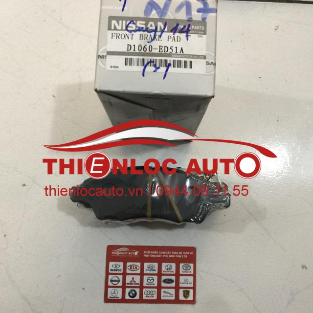 MÁ PHANH TRƯỚC NISSAN SUNNY D1060 ED51A MÁ PHANH TRƯỚC NISSAN SUNNY