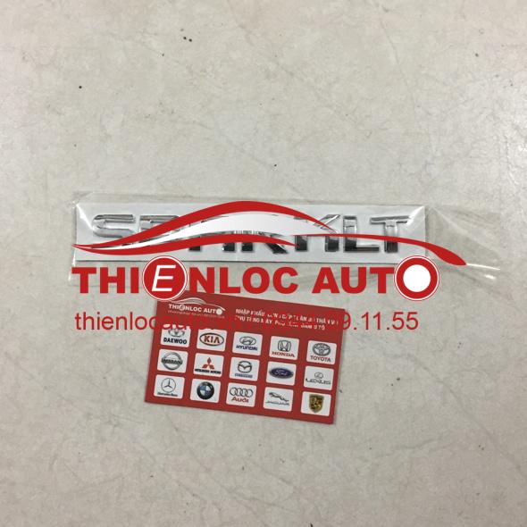 CHỮ NỔI CHEVROLET SPARK LT CHỮ NỔI CHEVROLET SPARK LT