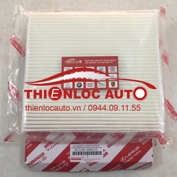 LỌC ĐIỀU HÒA TOYOTA VIOS 87139 0N010 LỌC ĐIỀU HÒA TOYOTA VIOS