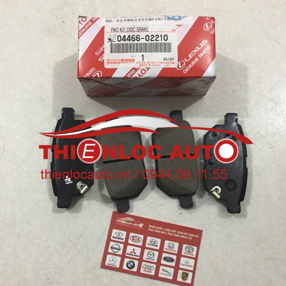 MÁ PHANH SAU TOYOTA VIOS 04466 02210 MÁ PHANH SAU TOYOTA VIOS