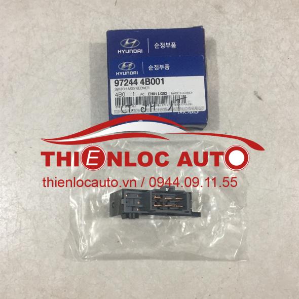 CÔNG TẮC QUẠT DÀN LẠNH HYUNDAI PORTER 97244 4B001 CÔNG TẮC QUẠT DÀN LẠNH HYUNDAI PORTER