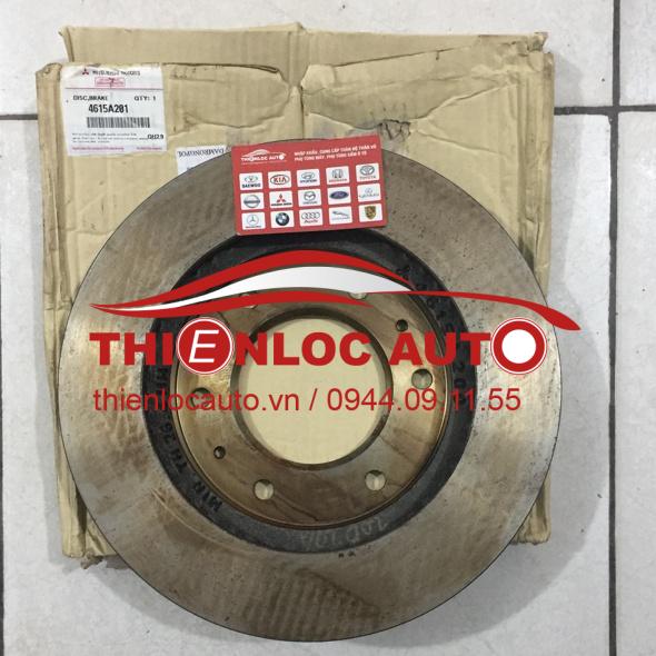 ĐĨA PHANH TRƯỚC MITSUBISHI TRITON 4615A201 ĐĨA PHANH TRƯỚC MITSUBISHI TRITON