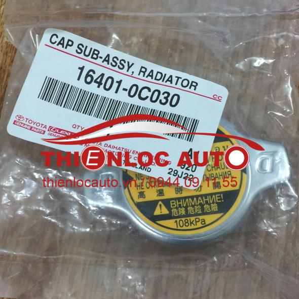 NẮP KÉT NƯỚC TOYOTA VIOS 16401 0C030 NẮP KÉT NƯỚC TOYOTA VIOS