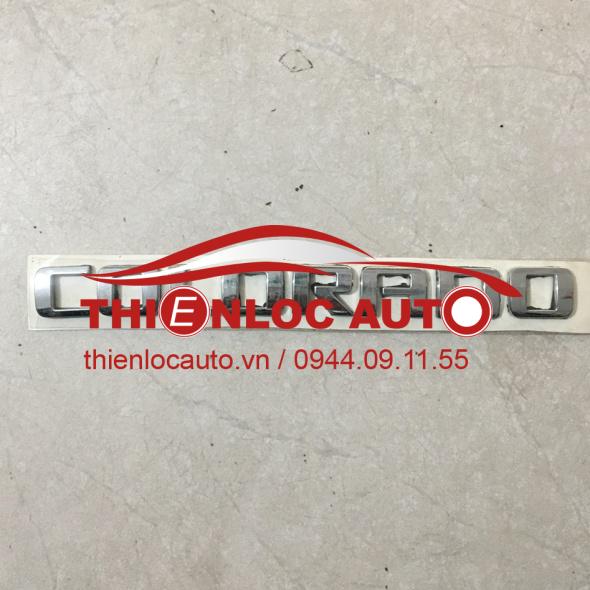 CHỮ NỔI CHEVROLET COLORADO CHỮ NỔI CHEVROLET COLORADO
