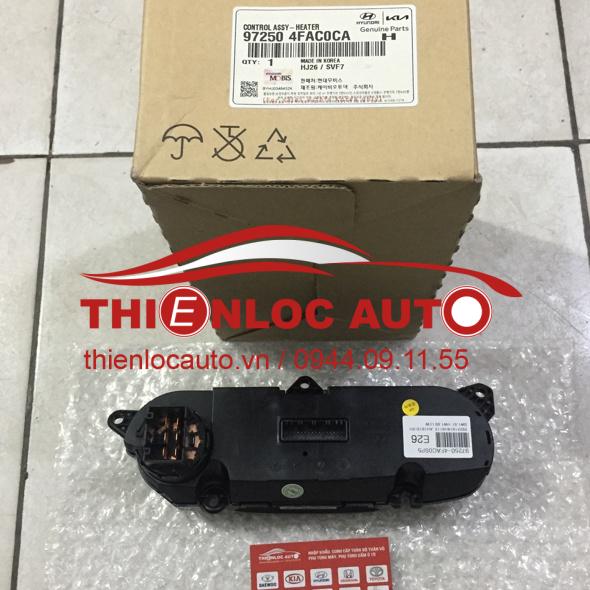 CÔNG TẮC ĐIỀU HÒA HYUNDAI PORTER 97250 4FAC0CA CÔNG TẮC ĐIỀU HÒA HYUNDAI PORTER