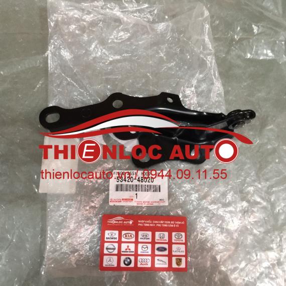 BẢN LỀ NẮP CAPO TRÁI LEXUS GX470 53420-48020 BẢN LỀ NẮP CAPO TRÁI LEXUS GX470