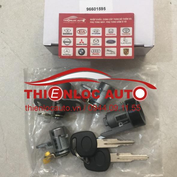 BỘ Ổ KHÓA CHEVROLET SPARK 96601595 BỘ Ổ KHÓA CHEVROLET SPARK