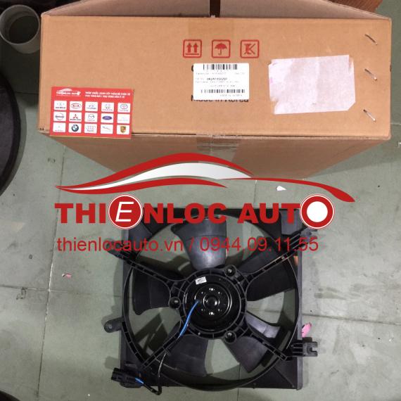 CỤM QUẠT KÉT NƯỚC KIA SPECTRA 0K2A115025F CỤM QUẠT KÉT NƯỚC KIA SPECTRA