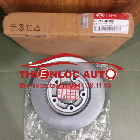 ĐĨA PHANH (THẮNG) TRƯỚC KIA BONGO 51712 4E000 ĐĨA PHANH TRƯỚC KIA BONGO