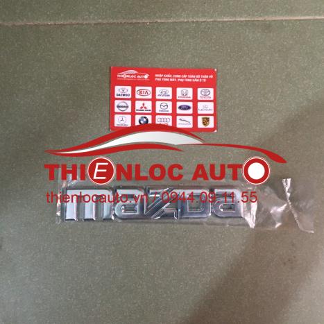 LÔ GÔ CHỮ NỔI MAZDA 2, 3, 6 LÔ GÔ CHỮ NỔI MAZDA 2