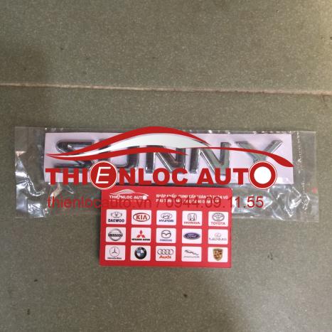 LÔ GÔ CHỮ NỔI NISSAN SUNNY LÔ GÔ CHỮ NỔI NISSAN SUNNY