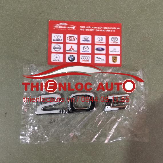 LÔ GÔ CHỮ NỔI TOYOTA CAMRY 2.0 E CHỮ NỔI TOYOTA CAMRY 2.0 E