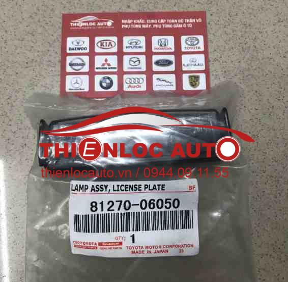 ĐÈN SOI BIỂN SỐ TOYOTA VIOS